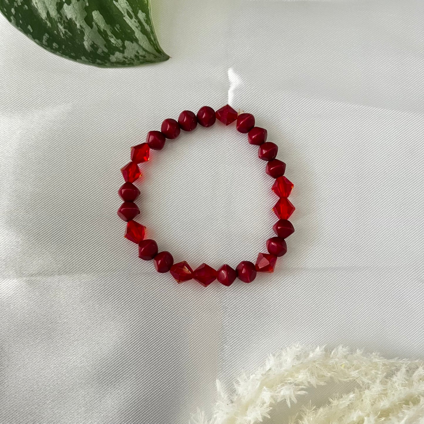 RED CRYSTAL BRACELET