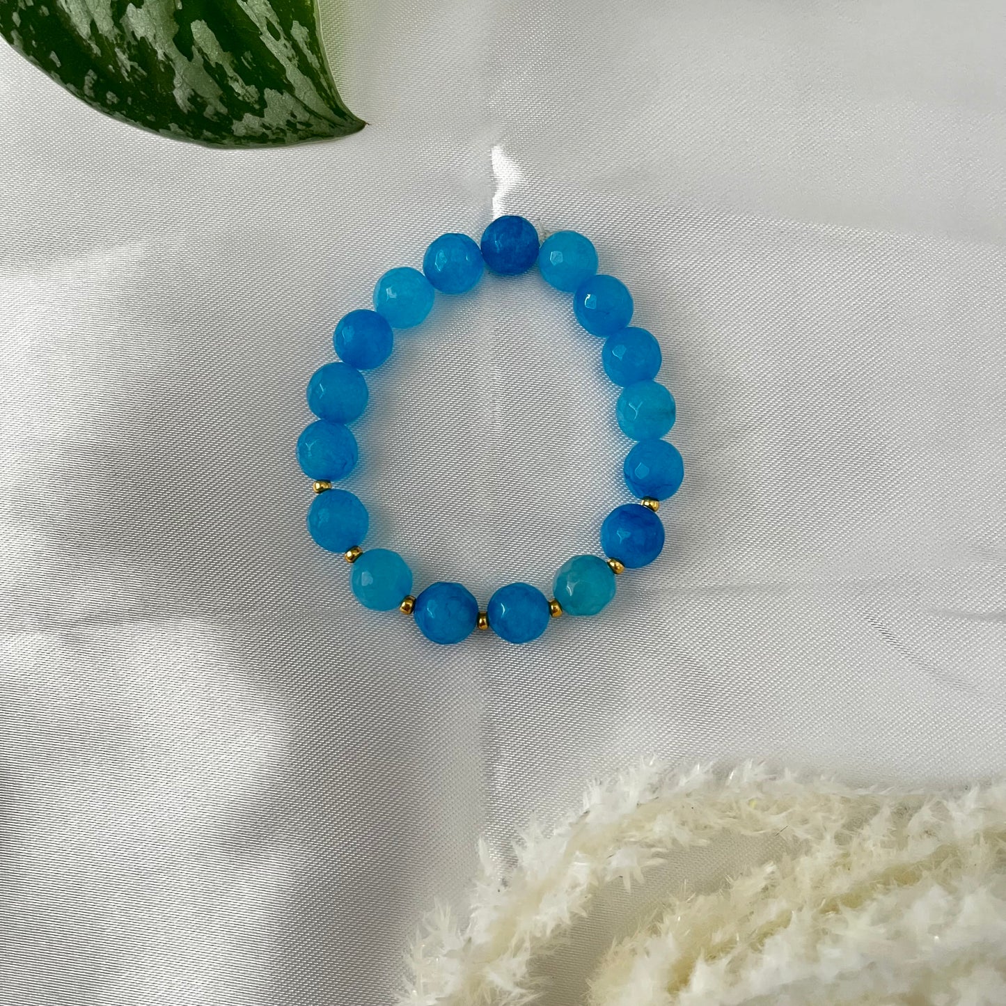BLUE GOLD BRACELET