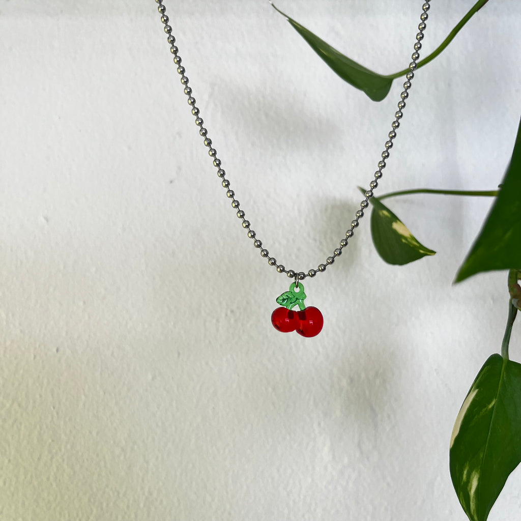 COLLIER CERISE