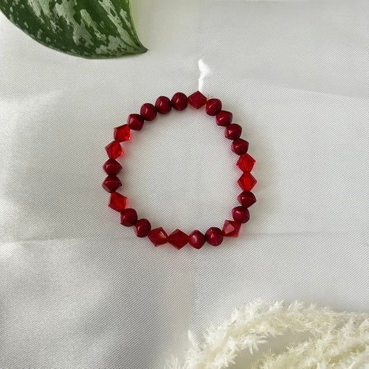 RED CRYSTAL BRACELET