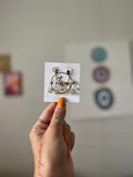 GOLD CRYSTAL ROUND