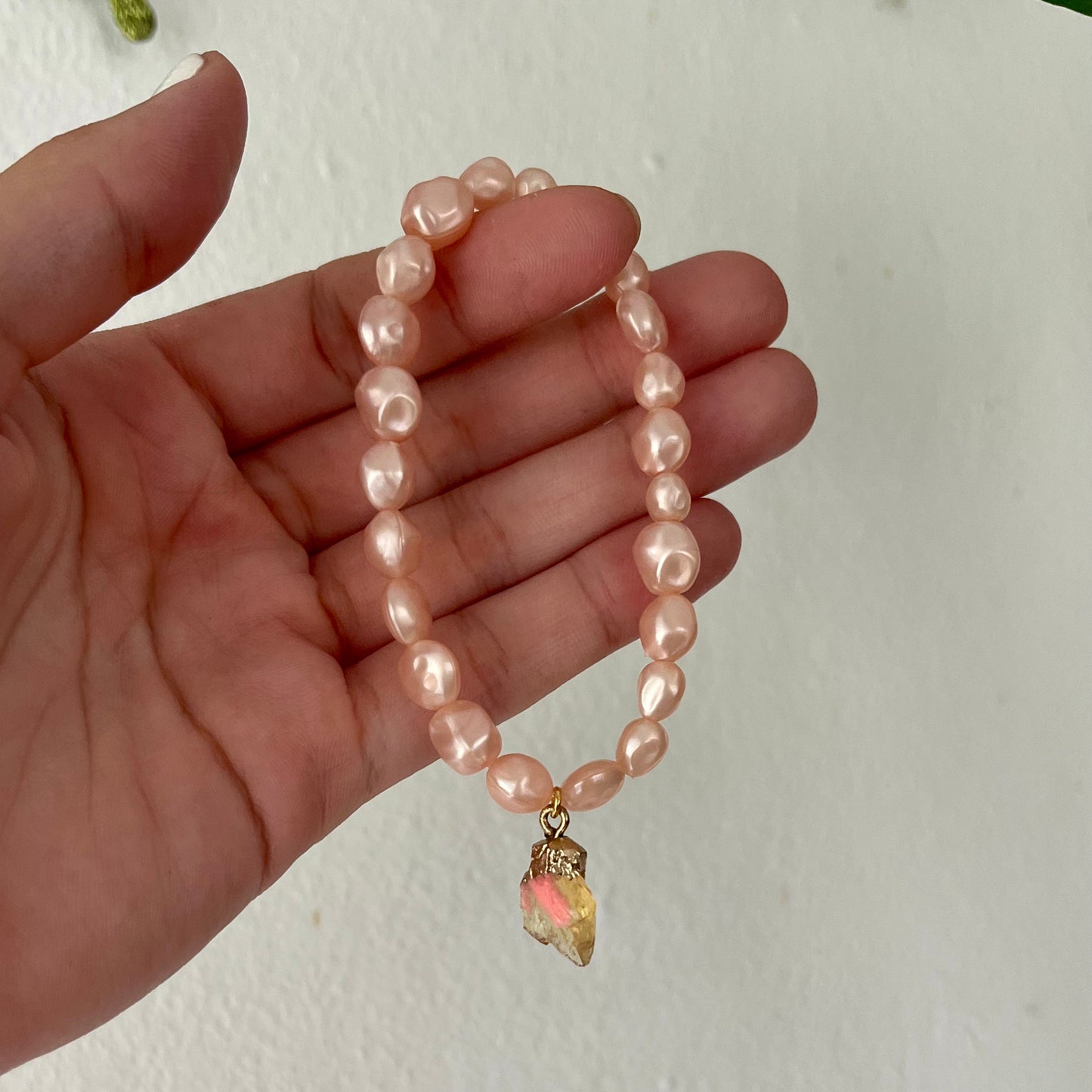 ROSE QUARTZ PEARL