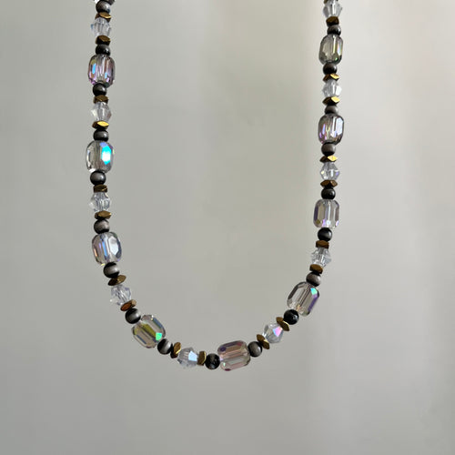 CRYSTAL ZEBRA CHOKER