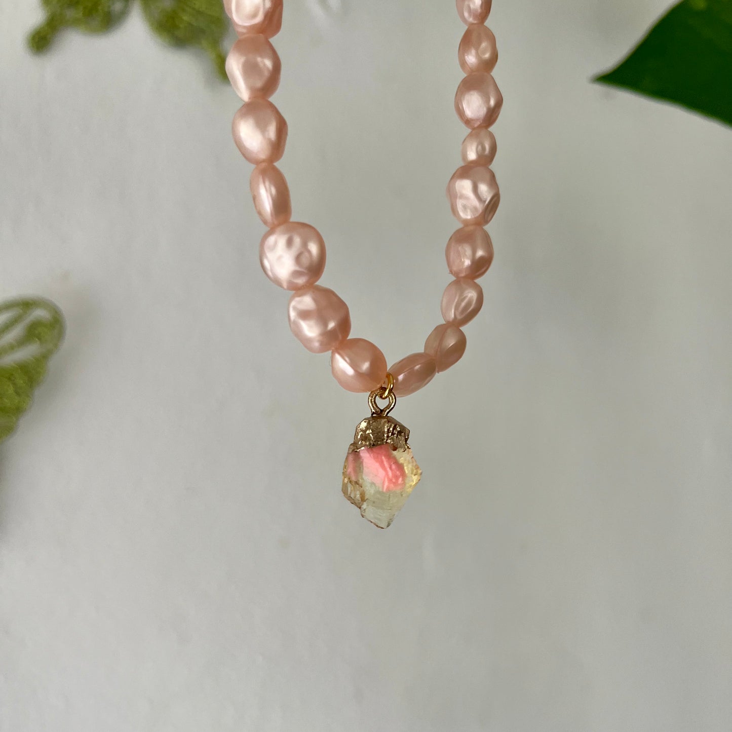 ROSE QUARTZ PEARL