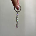 CRYSTAL WIRE KEY RING